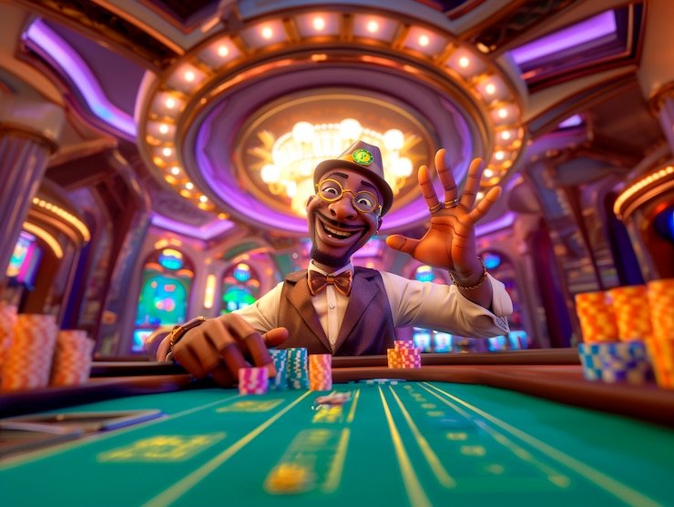 Papan hasil real-time untuk pelacakan pola bermain Layar statistik Baccarat menunjukkan hasil tren
